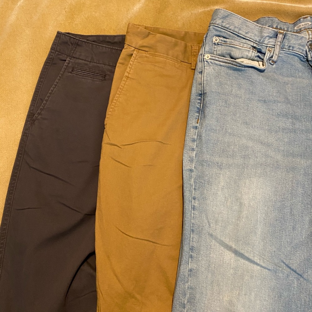 Bundle of Old Navy Men’s Pants/Denim (3)